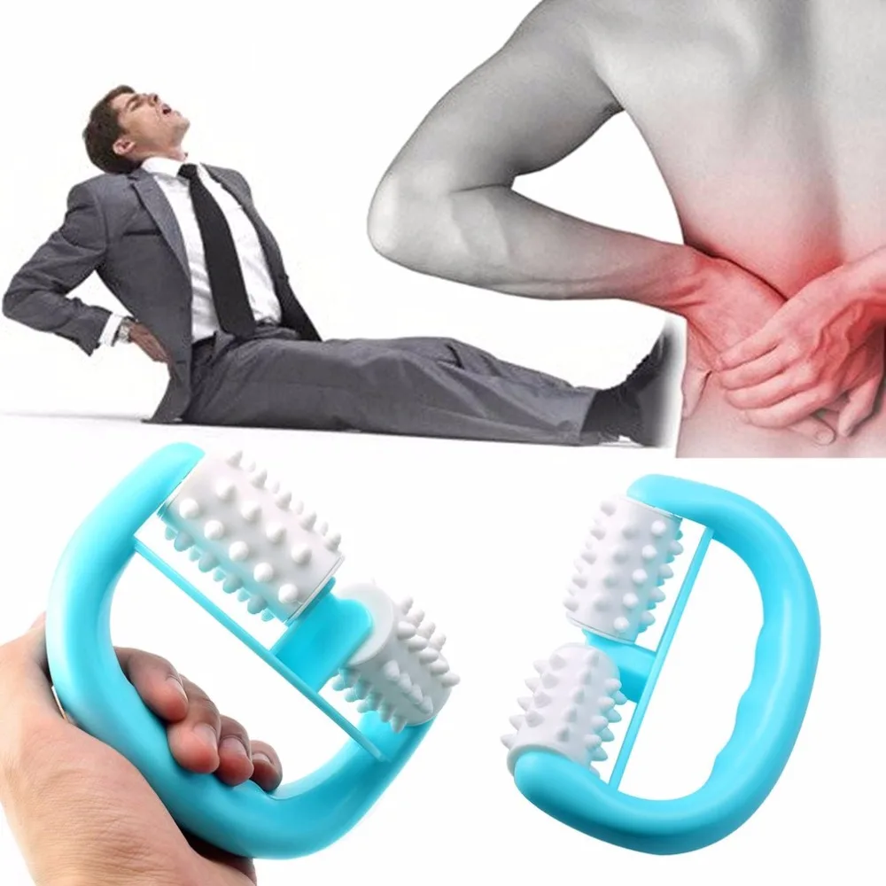 Handheld Full Body Anti Cellulite Massage Cell Roller Massager Mini Wheel Ball Foot Hand Neck Head Leg Pain Relief Relax |