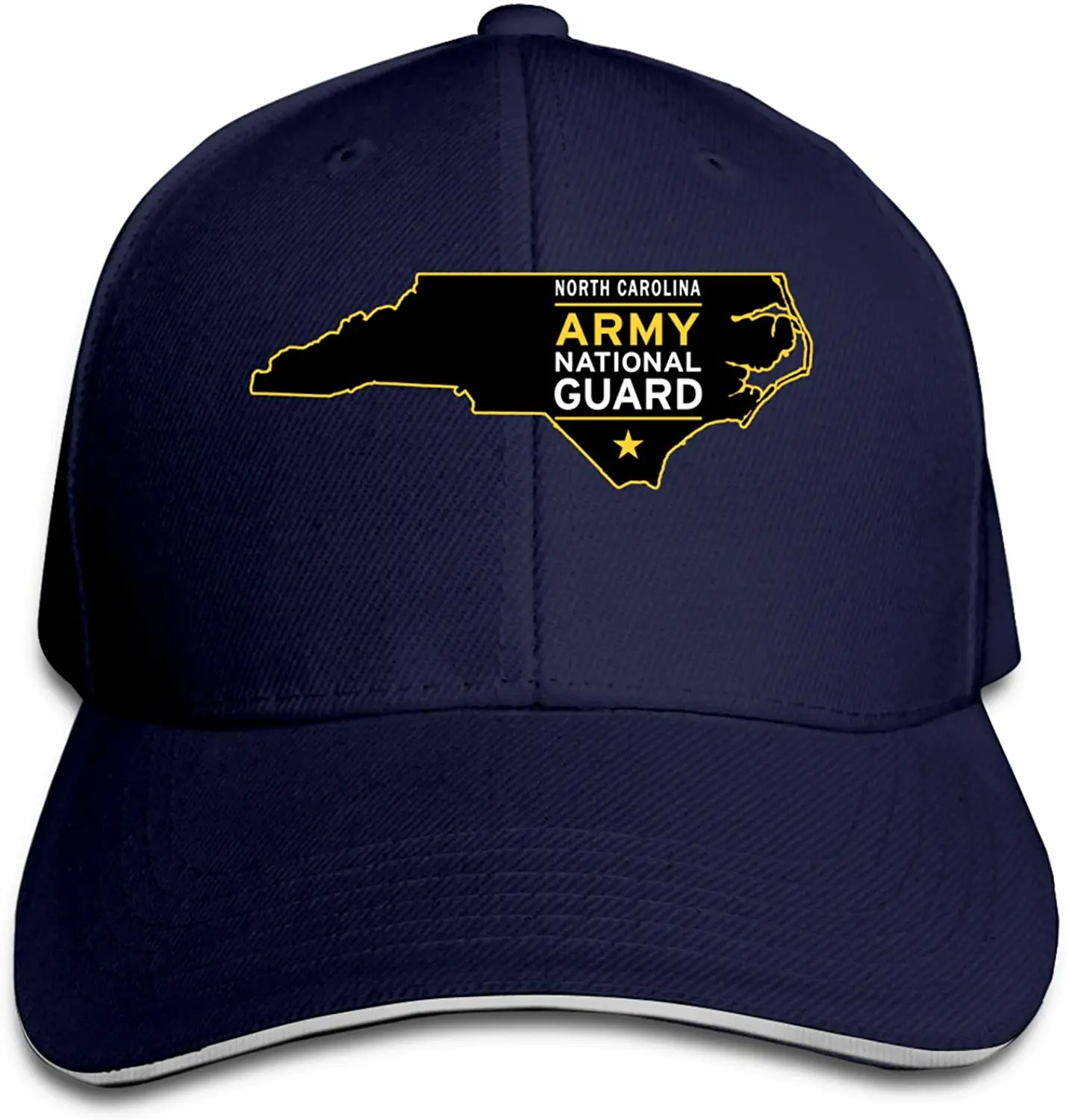 

North Carolina Army National Guard Unisex Dad Hat Trucker Hats Baseball Hats Driver Adjustable Sun Cap