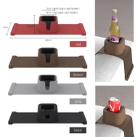 sofa armrest organizer silicone foldable coaster heat insulation lazy tray sofa cup holder sofa arm home holder organizer