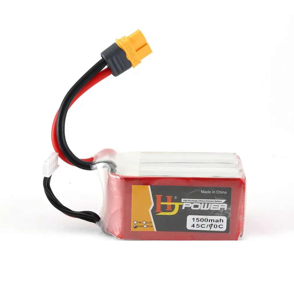 HJ 7 4 V/14 8 1300/1500/2200 мА/ч 30/45/75/120C 2/4S Lipo Батарея XT60 штекер Перезаряжаемые для