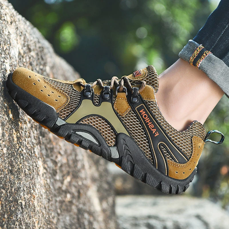 

Повседневная спортивная обувь высокого качества, новые модные Кроссовки большого размера, Мужские сетчатые дышащие Мужские Кроссовки