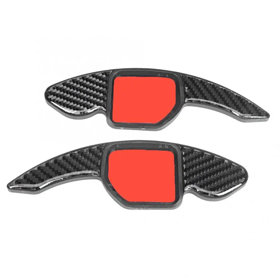 1 пара из углеродного волокна руль весло переключения передач крышка подходит