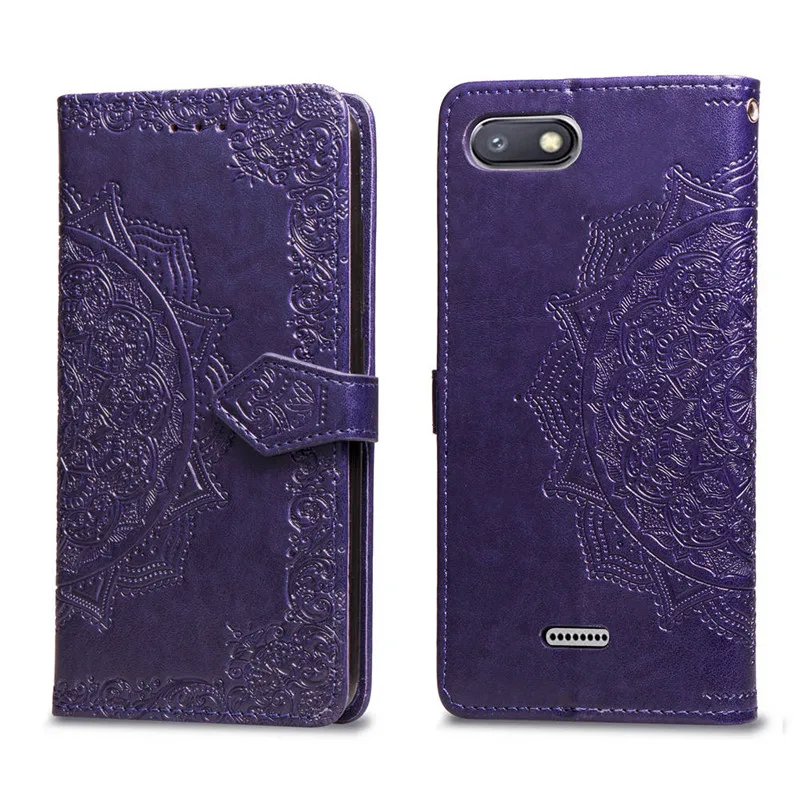 Кожаный чехол с мандалой для Xiao mi Red mi 7A 6 6A 5 Plus 4A Note 5A 4 4X5 6 7 Pro 3S Go mi 9 SE 9T A1 A2 8 Lite Red mi 7A откидная крышка