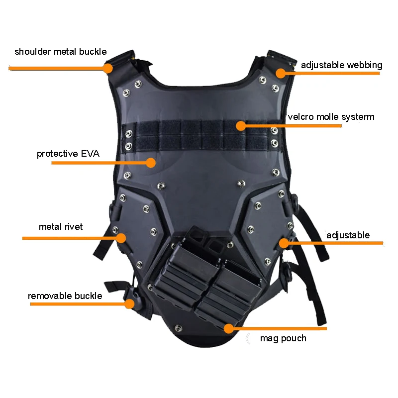 Жилет TF3 броня для тела трансформер 3 страйкбола пейнтбола облегченная модульная