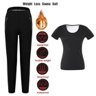 Зимние комплекты термобелья 2022, эластичные костюмы, женская одежда, теплая Интимная одежда, костюмы для сауны с длинными кальсонами, женская корректирующая одежда