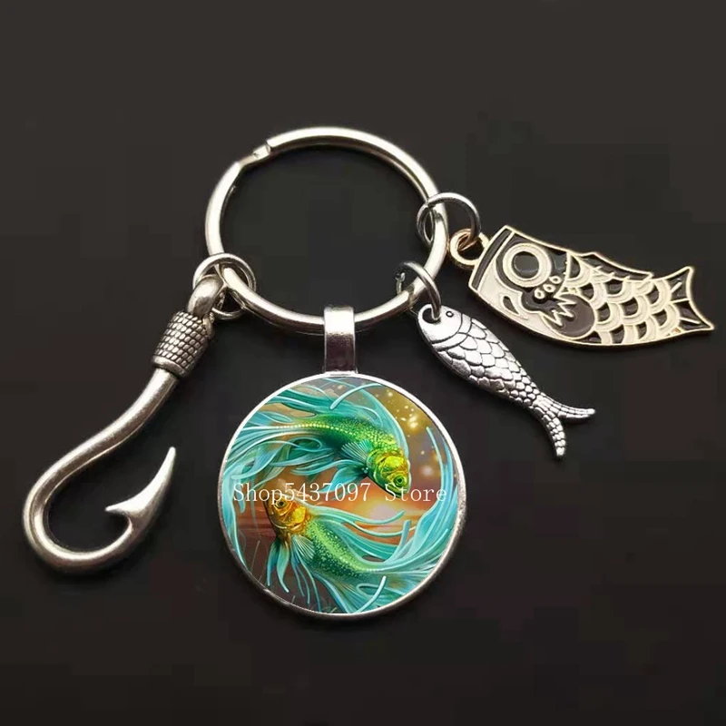 Модный брелок для рыбалки с крючком я люблю рыбу подвеской | Украшения и