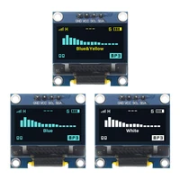 4pin 0 96 whiteblueyellow blue 0 96 inch oled 128x64 oled display module 0 96 iic i2c communicate for arduino