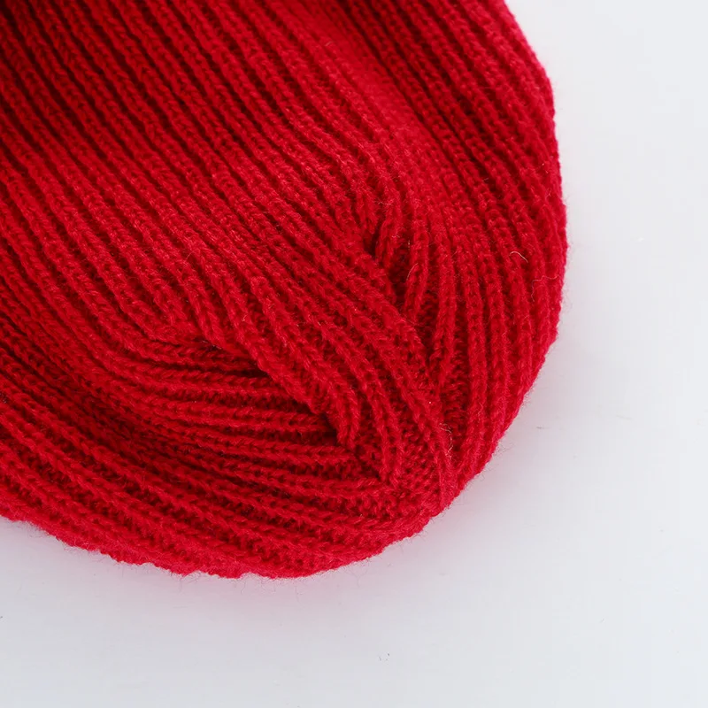 Beanies шапки для женщин Повседневная вязаная зимняя теплая шапка мужская вышивка