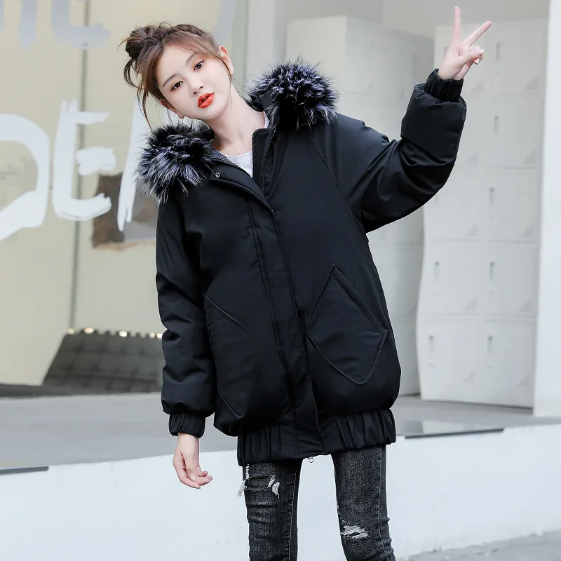 Winter Jacket Clothing for Women Korean Version Cotton Female Loose Thin Thicken