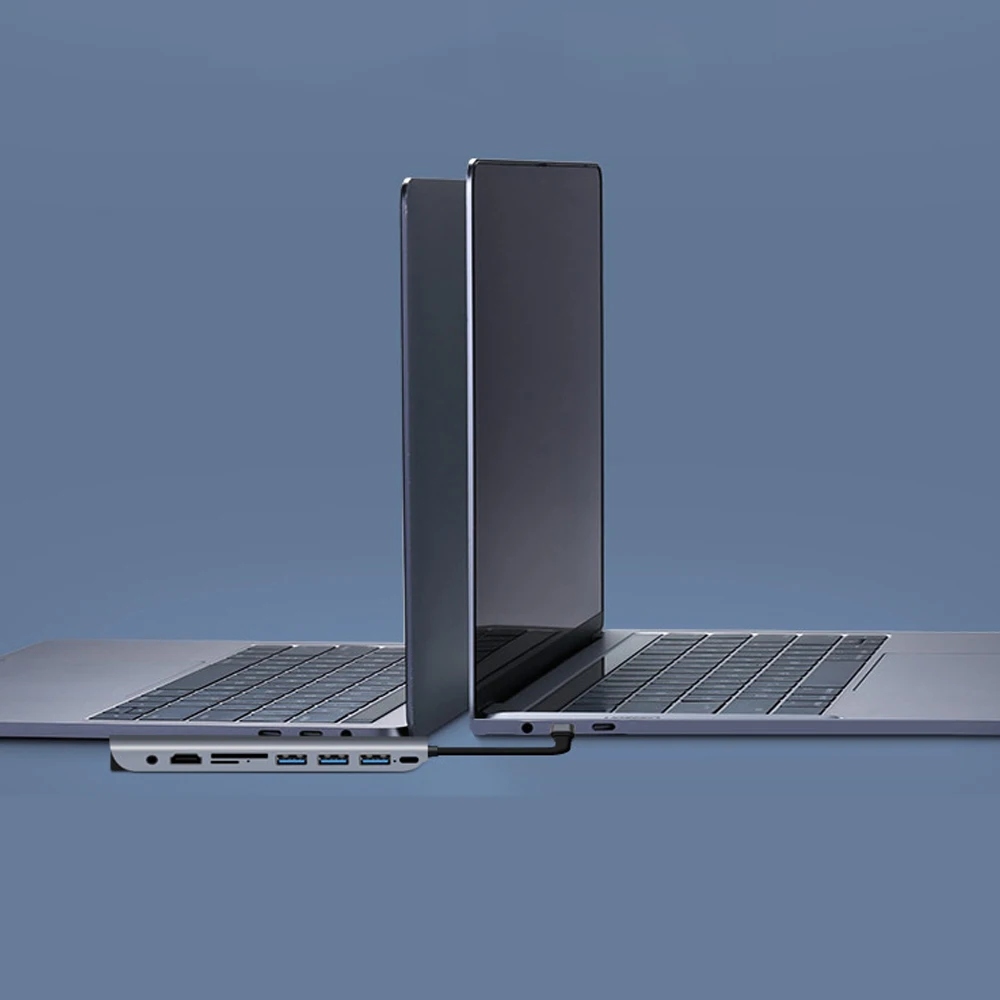 USB-концентратор USB C HUB к HDMI 4K Mutil USB3.0 Порт-сплиттер с зарядкой PD VGA RJ45 SD/TF Audio для