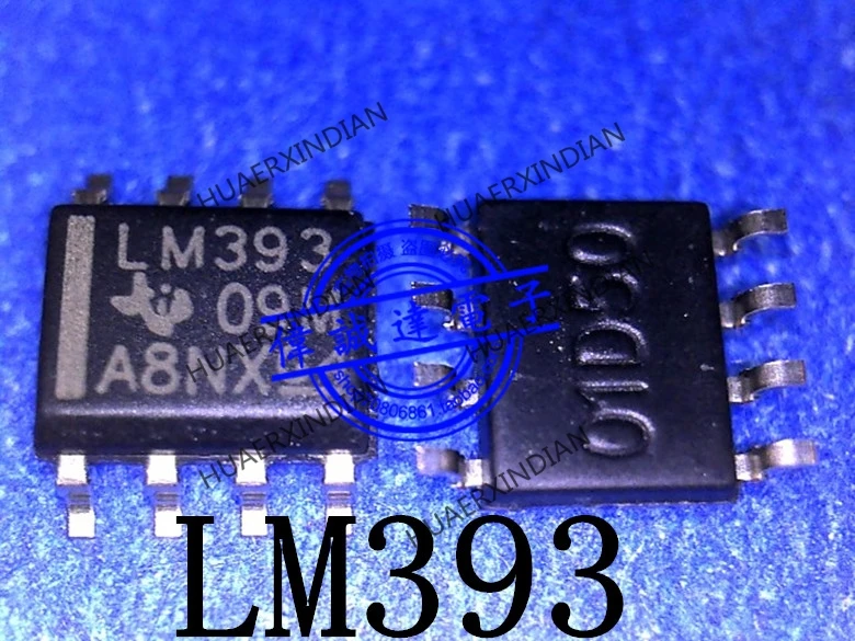 

1 шт. новый оригинальный LM393DR2G LM393 SOP8 в наличии реальное изображение