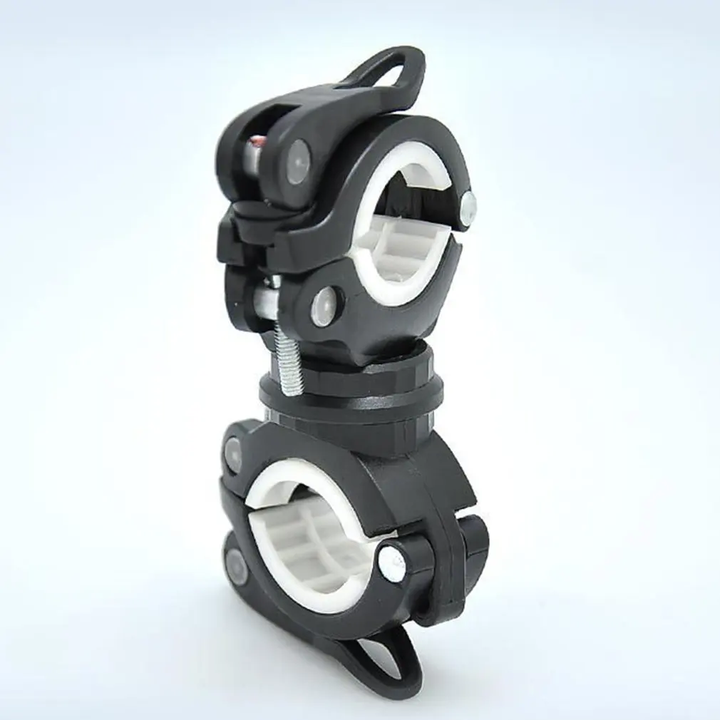 Вращающийся держатель для велосипедного фонаря универсальный вспышки горного и