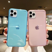 minimalism simple transparent design for iphone 11 12 pro max 7 8p se xs xr soft silicone shockproof women phone cases cover