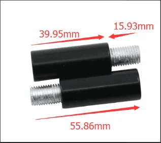40 мм кроншейн на зеркало заднего вида мотоцикла стояк расширители зажим Riser для