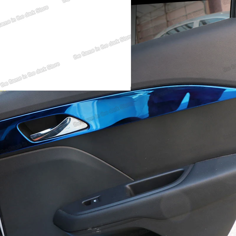 Внутренняя дверная ручка из нержавеющей стали Lsrtw2017 отделка рамы для Chevrolet Jery 2017