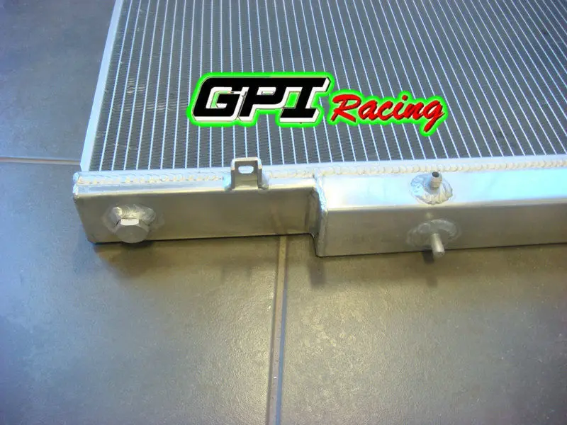 3 ряда Алюминий радиатора для NISSAN PATROL GU Y61 бензин 4.5L 97 01 AT/MT + вентиляторы|radiator for