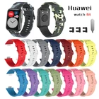 Ремешок силиконовый для смарт-часов Huawei, цветной браслет с инструментами для наручных часов
