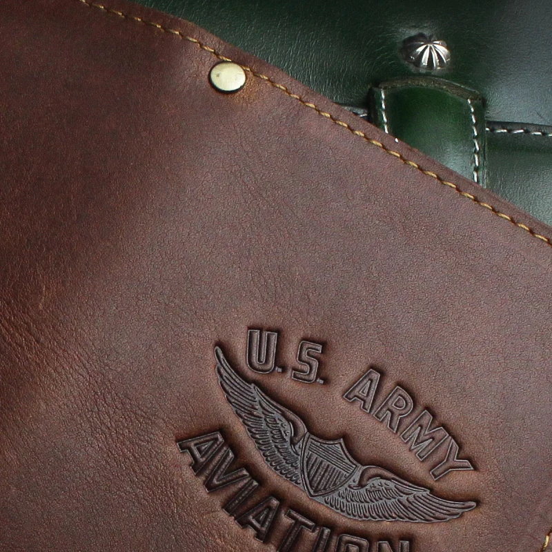 

Mult-function Certificate Bag Aviation Printed 6.8*10.5 cm Drivers License Holder Bag Genuine Leather Credit Card ID Card Slots