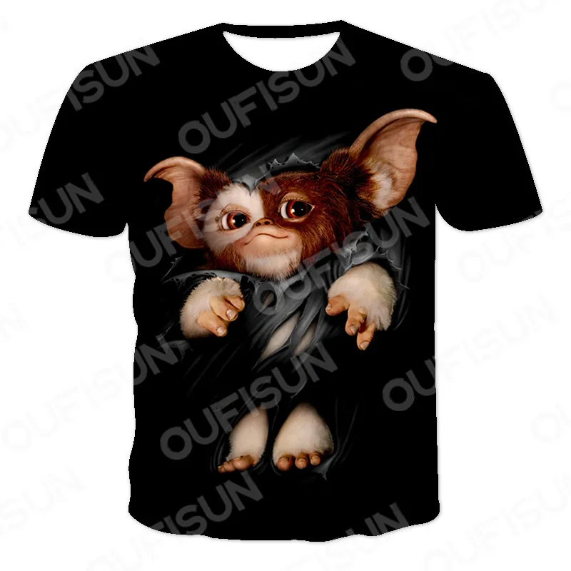 

Tide Summer The New 3D printing Skull Men And Women Comfortable Oversized T-Shirt Short Sleeve O-Neck Breathable Unisex T-Shirt