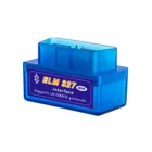 Диагностический сканер OBD2, мини-тестер OBDII V2.1, V1.5, ELM327, Bluetooth, для AndroidWindowsSymbian