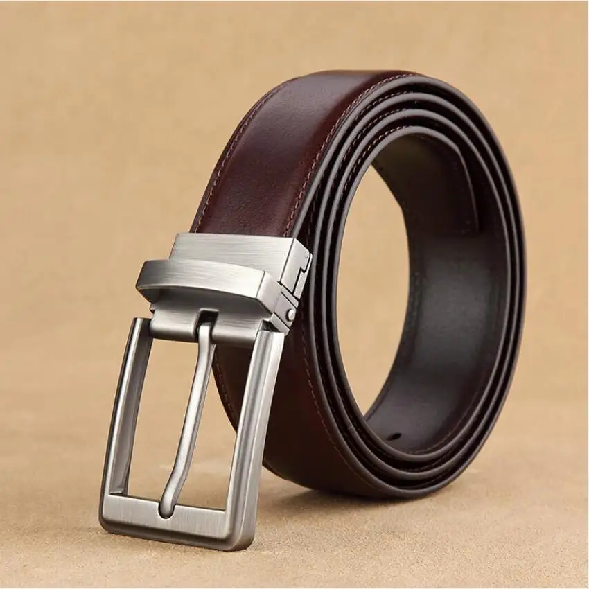 

Ремень из натуральной кожи с винтажной пряжкой