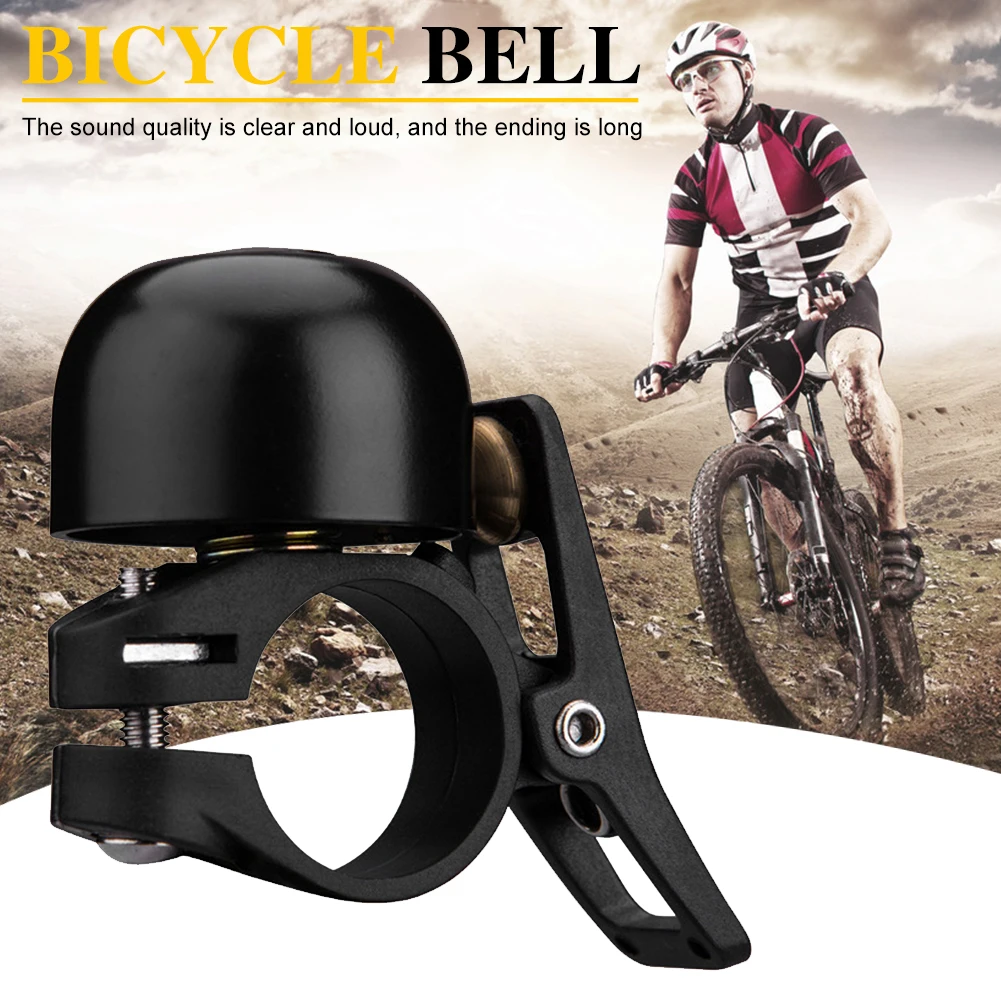 

Retro MTB Bike Horn Alarm Ring Bell Cycling Equipment Bicycle Scooter Handlebar Portable Waterproof Cycling Elements