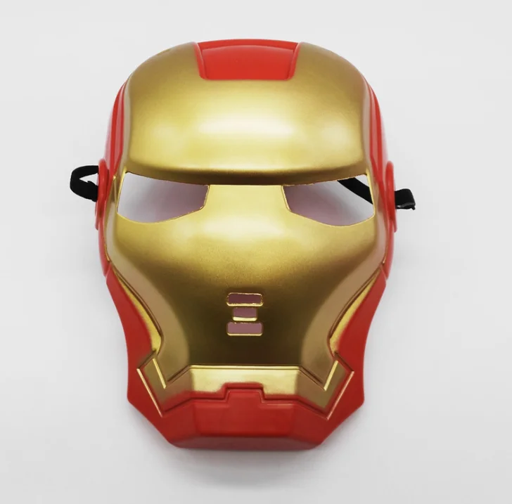 Маска супергероя для косплея из ПВХ взрослых и детей пластиковая маска Хэллоуина