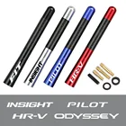 Автомобильная радиоантенна 12 см из углеродного волокна для Honda Fit, модель летчика, детской одиссеи, городской джазовый модуль, Vezel Mugen Vtec, автомобильные аксессуары