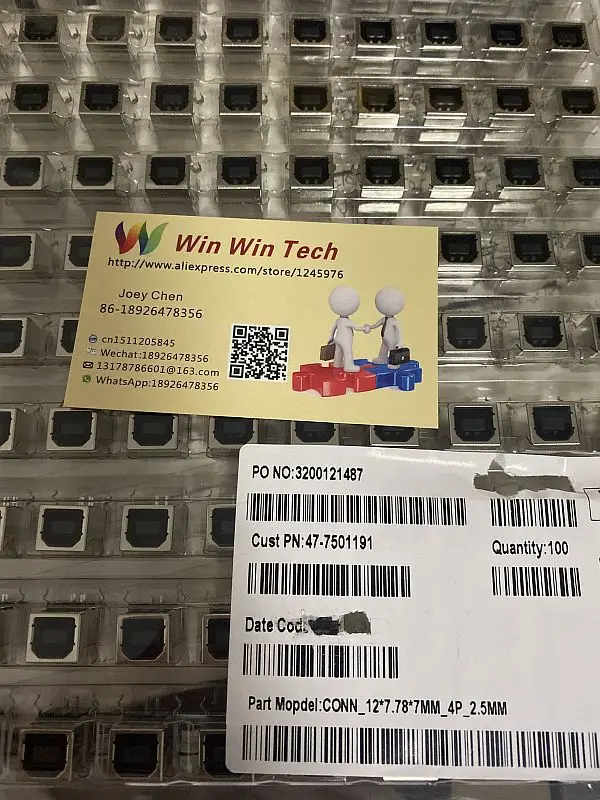 100 шт. все медные высокое качество USB B интерфейс принтера тип D 90 футов гнездо для