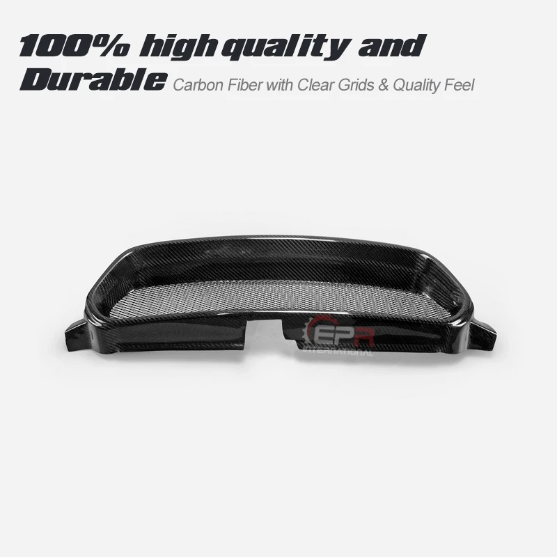 Для SUBARU Legacy углеродное волокно передняя решетка отделка 2007-2008 Корпус Комплект глянцевый углеродный передний гриль тюнинг для Legacy Racing
