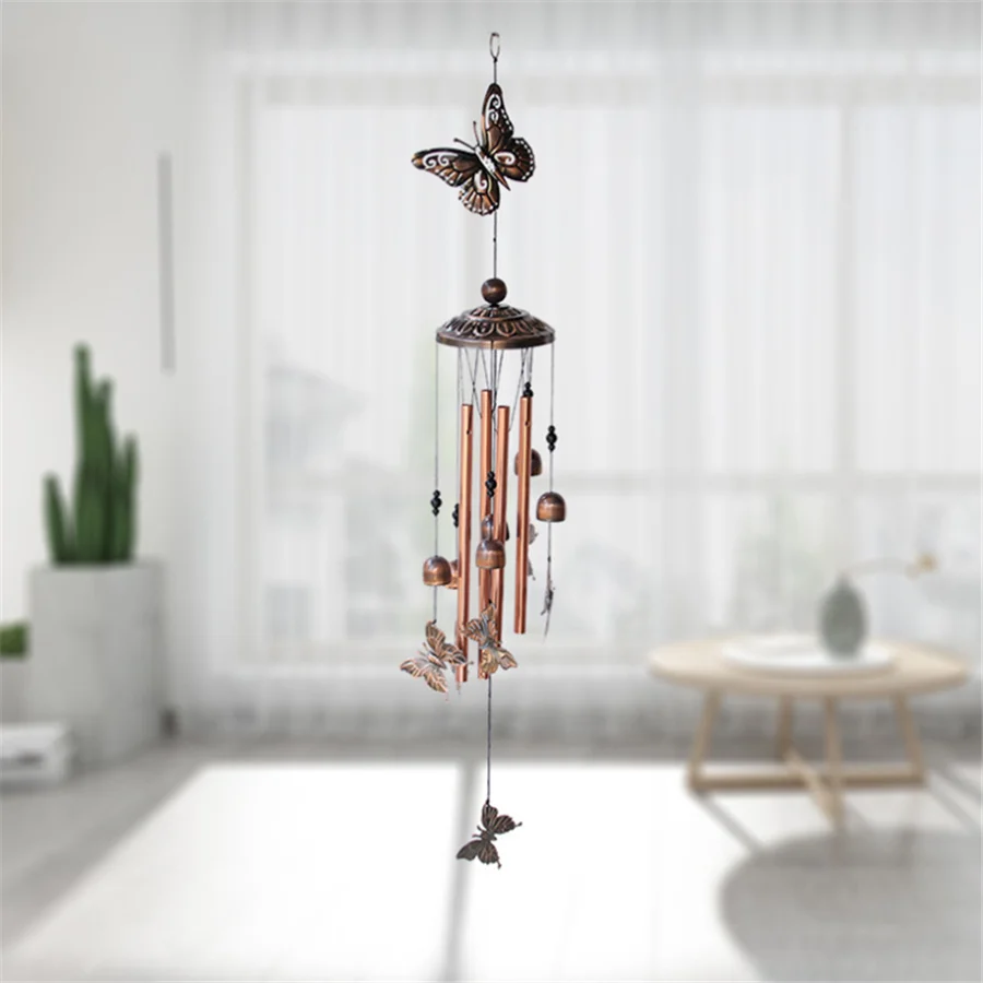 

Resonant Metal Chime Bells Hanging Living Bed Home Decor Gift Outdoor Yard Garden Deco Wind Chimes Dropshipping