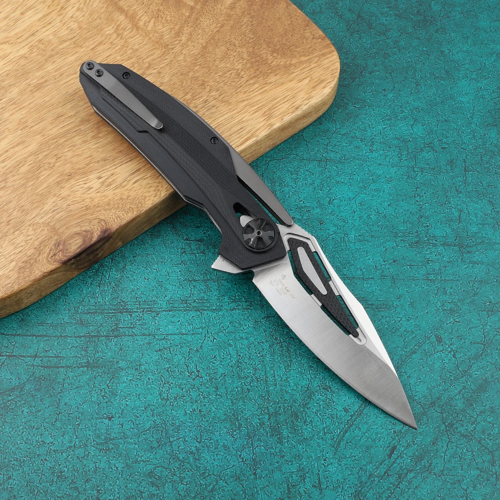 Eafengrow ZT 0999 складной нож ZT0999 D2 сталь + углеродное волокно с ЧПУ лезвие карманный