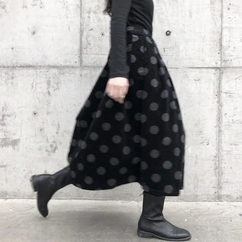 XITAO Pot Vintage Skirt Fashion New Loose Elegant Small Fresh Elastic Waist 2020 Spring Minority XJ3606 | Женская одежда
