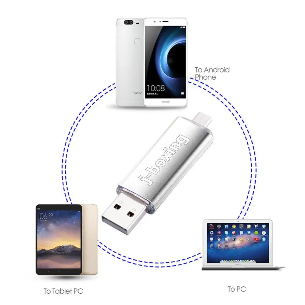 5 шт. 16 ГБ микро OTG USB флеш накопитель прямоугольной формы 8 32 два порта 64 для