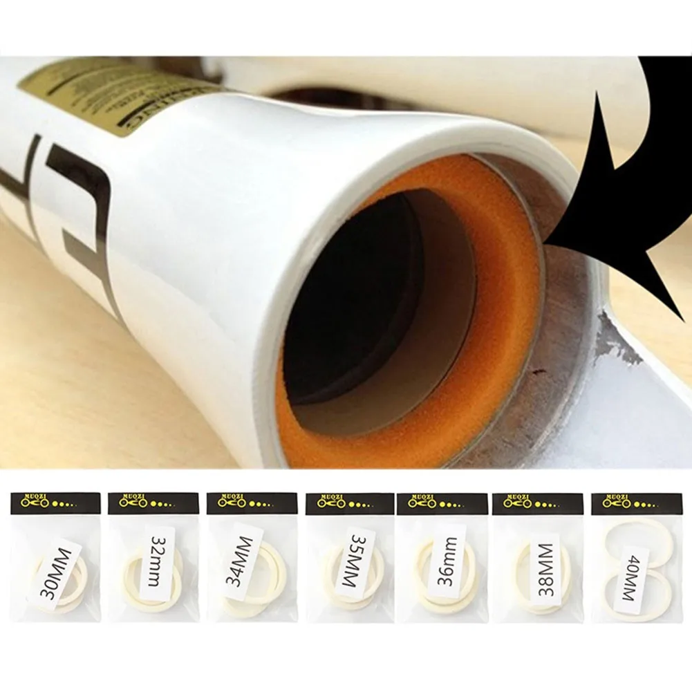 2Pcs Bike Bicycle Fork Sponge Foam Rings Oil Seal Dust For RockShox Magura 30mm/32mm/34mm/35mm/36mm/38mm/40mm | Спорт и развлечения