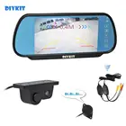 Беспроводная парковочная система DIYKIT, водонепроницаемый парковочный радар, датчик заднего вида, 7 дюймов