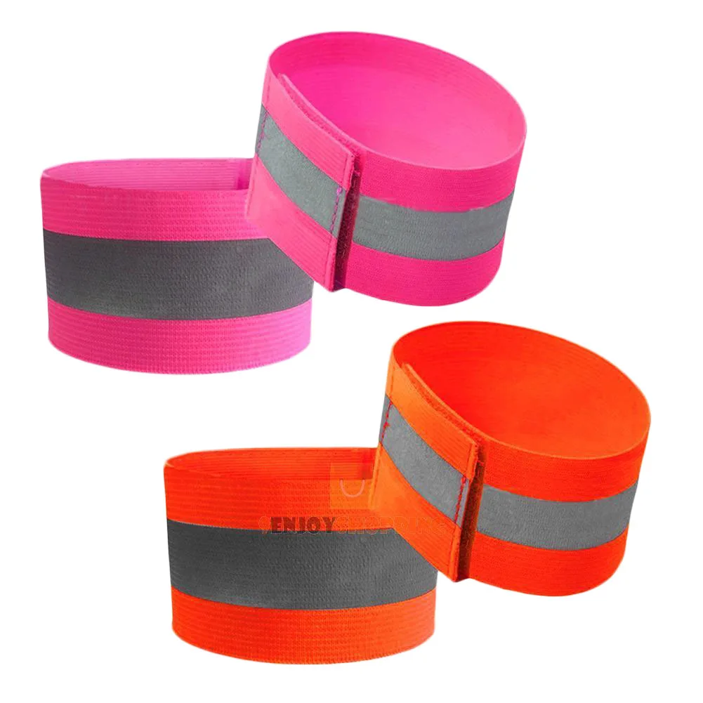 

Mini Reflective Bands Elastic Armband Wristband Ankle Leg Straps Safety Reflector Tape Straps For Night Running Riding Bracelet