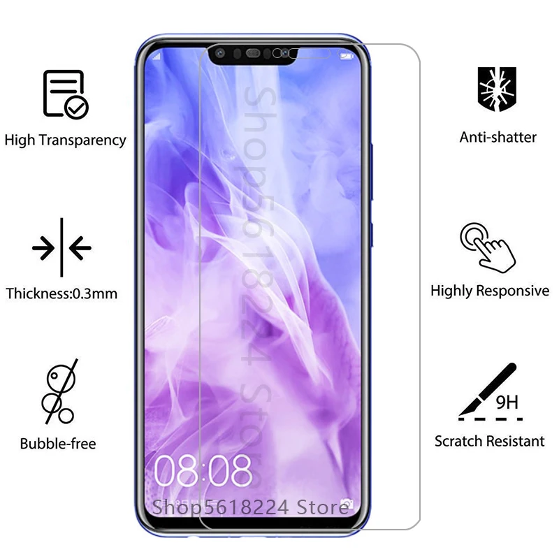 Защитное стекло закаленное для huawei nova 3i/i3/nova3/nova3i | Мобильные телефоны и