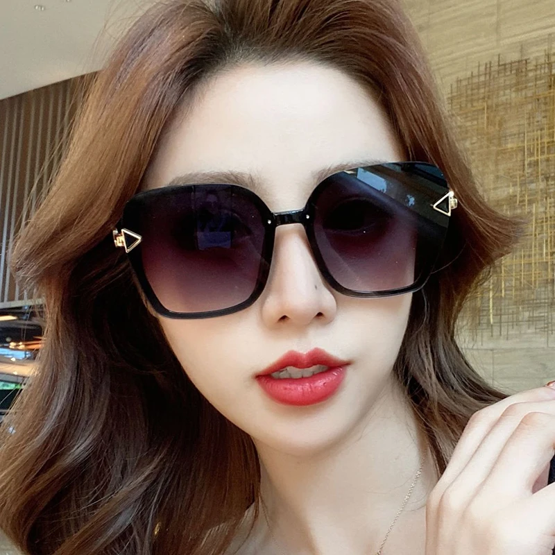 

Trendy Square Luxury Women Sunglasses Vintage Oversized Gradient Sun Glasses Men Outdoors Shades Brand Designer Eyewear UV400