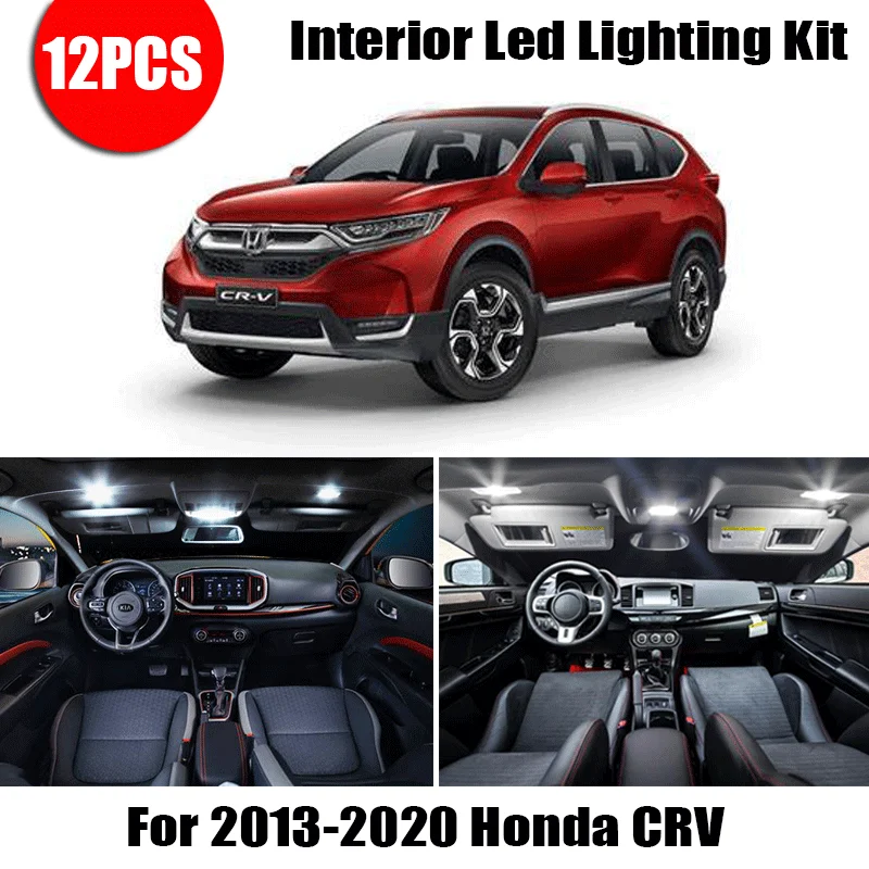 Для 2013 2016 2017 2018 2019 2020 Honda CRV CR V автомобильные аксессуары белый Canbus без ошибок