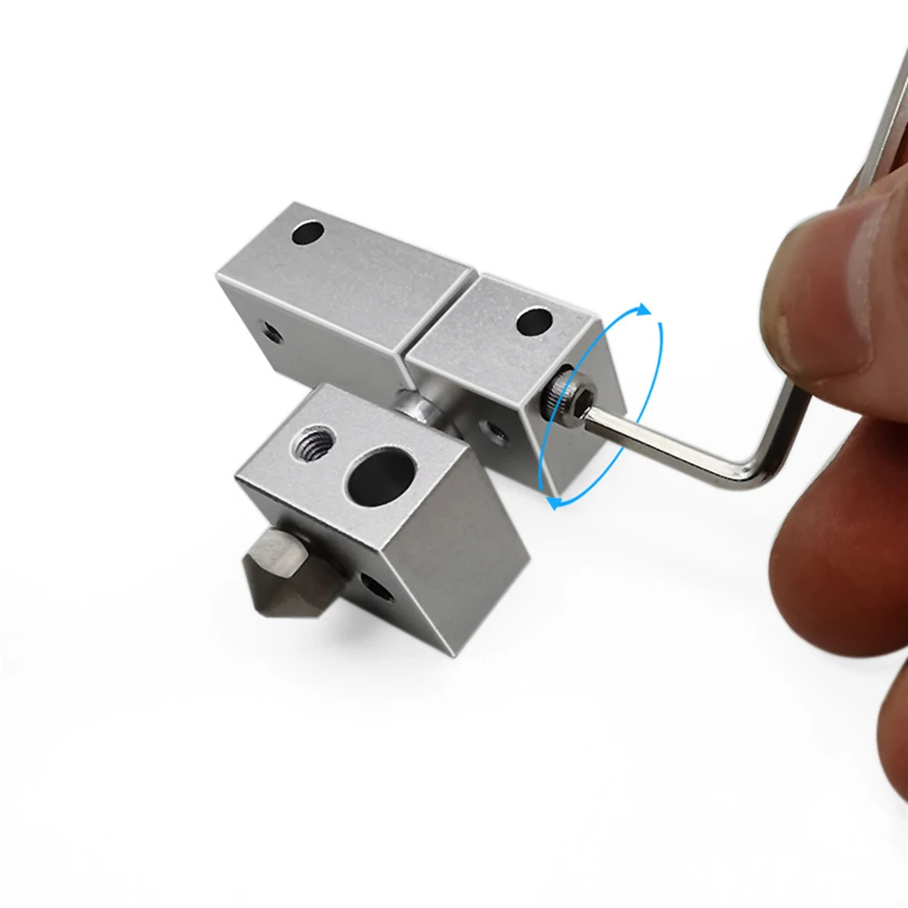 

For Wanhao i3 Dupicator D4/I3/Dremel i3 Makerbot 2 QIDI Tech 3D Printer Part MK10 All Metal Hot End KitExtruder Parts