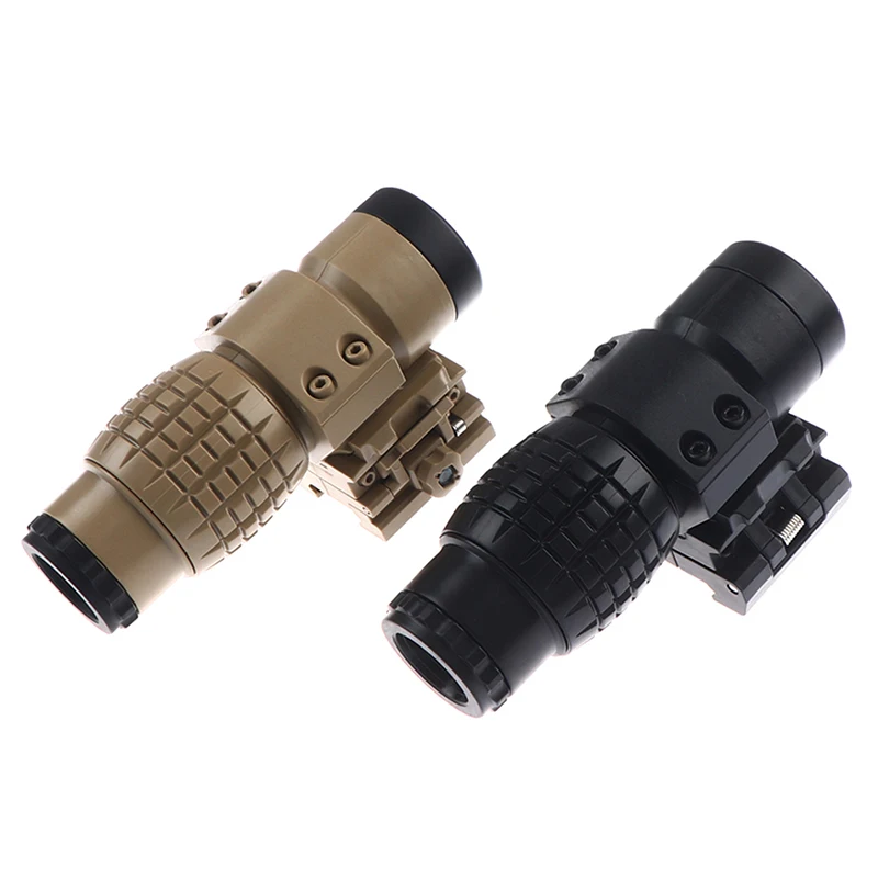 Тактический красный точечный прицел 3X лупа для флипа бокового крепления 20 мм