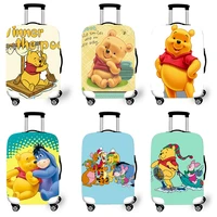 elastic luggage protective cover case for suitcase protective cover trolley cases covers 3d travel accessories pooh pattern t620