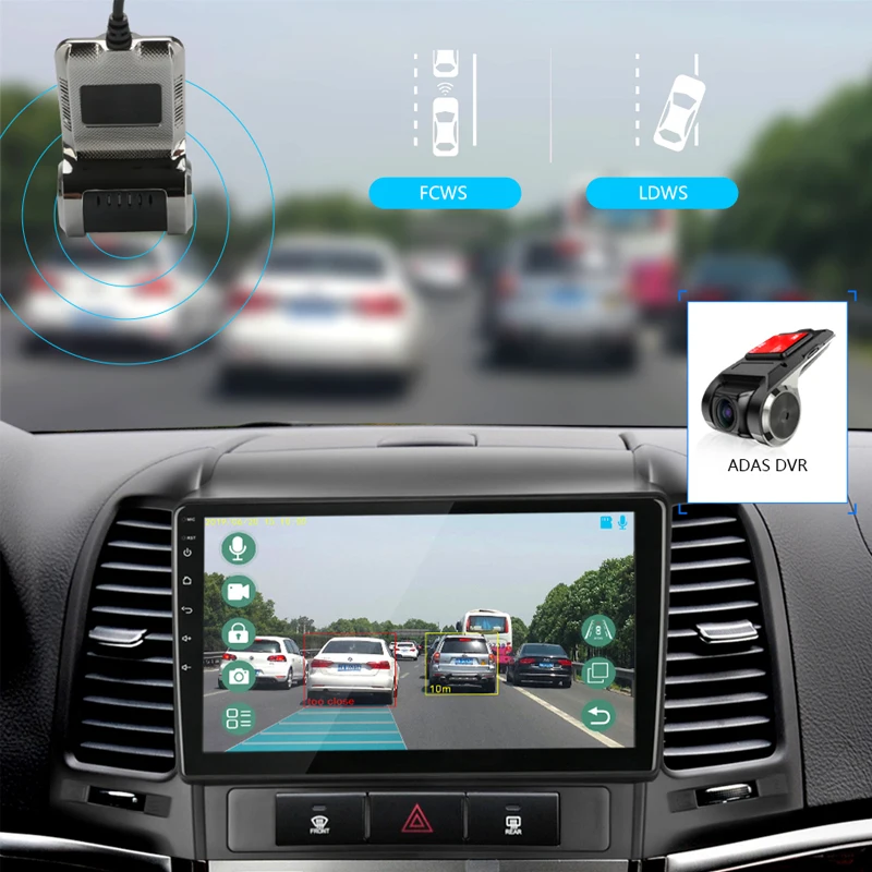 Android 8,1 " 2din Автомагнитола для hyundai Santa Fe 2 2006-2012 2+ 32G RDS DSP Мультимедиа Стерео Аудио плеер gps головное устройство 2 DIN