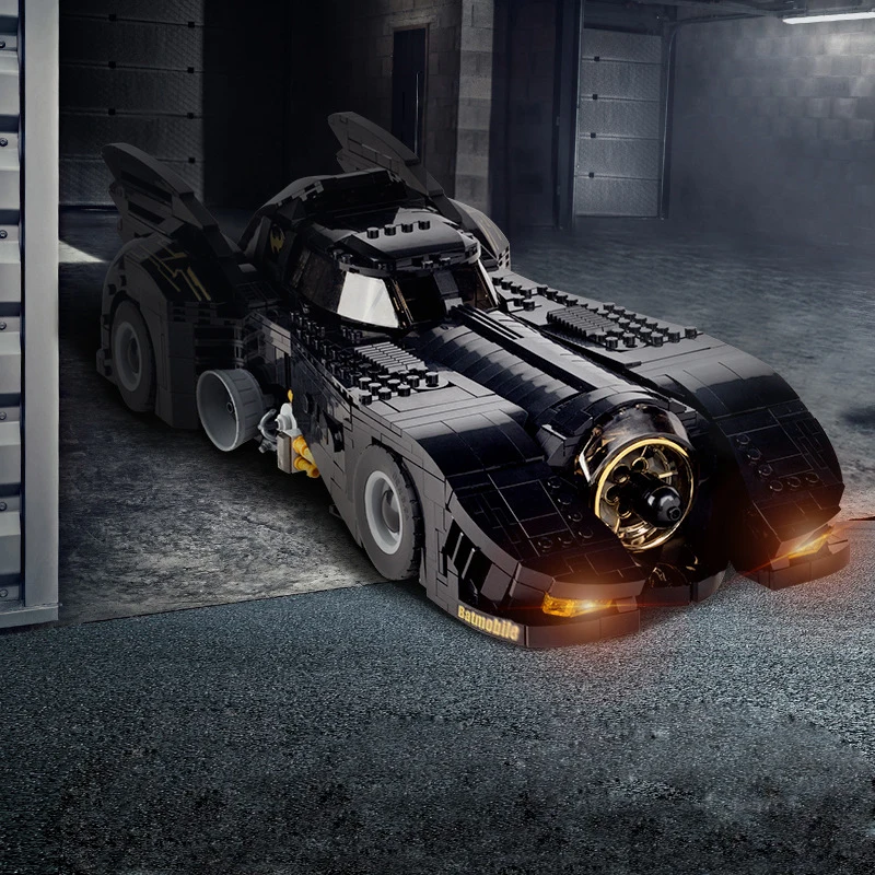 Конечный Бэтмобиль Decool 7144 совместимый с Legoing автомобиль набор выпуклые блоки MOC