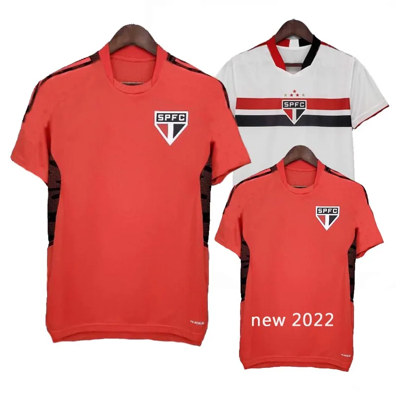 

Brasil 22 20 21/22 Grande So Paulo Uniforme De Treinamento Vermelho Camisa and Futebol