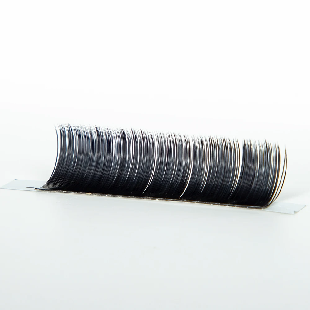 D Curl 0,20 мм, накладные плоские накладные ресницы смешанной длины, Индивидуальные Накладные ресницы из искусственного норкового эллипса, разделенные кончики, осветляющие объемные ресницы