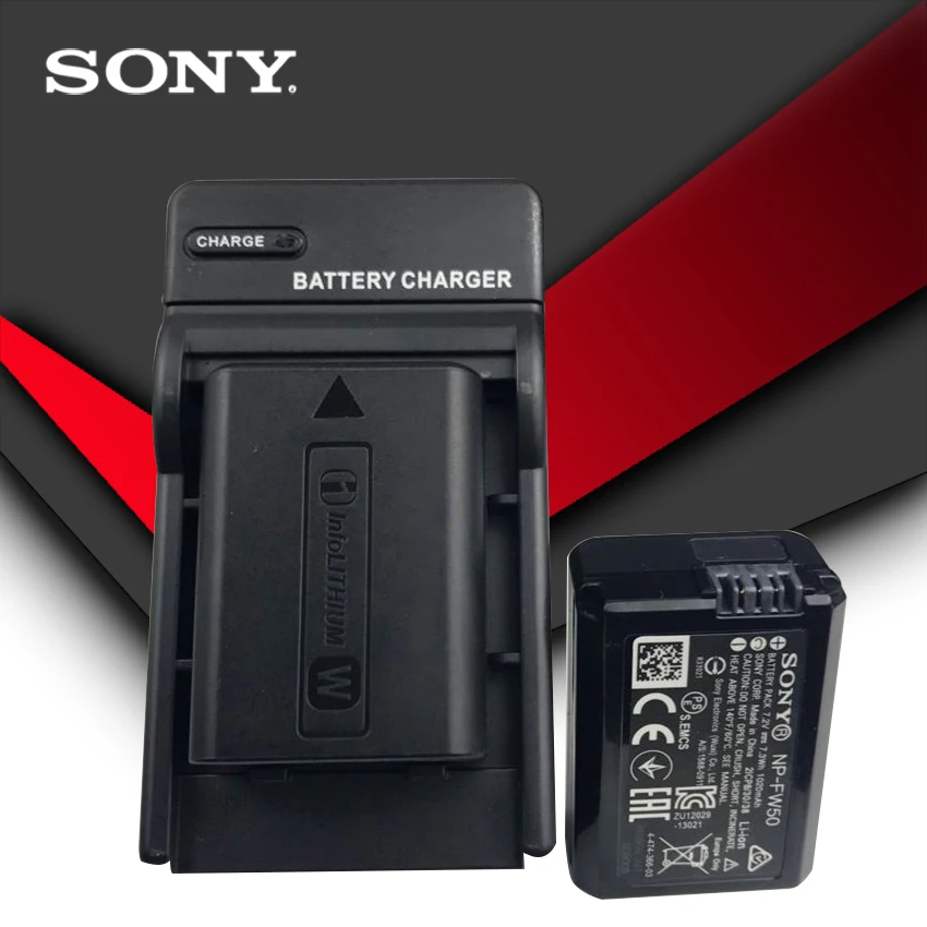 

2pc/lot Sony Original NP-FW50 NP FW50 NPFW50 Battery NEX-7 NEX-5R NEX-F3 NEX-3D Alpha a5000 a6000 Alpha 7 a7II