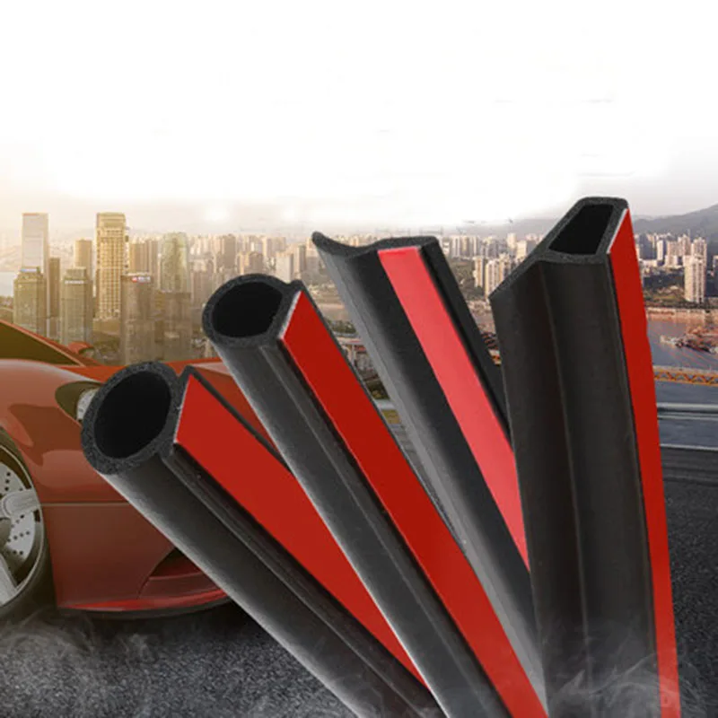 

Car Door Seal Strip Auto Stickers Rubber D Z P Type Noise Insulation Car Sealing Strips Interior Accessories