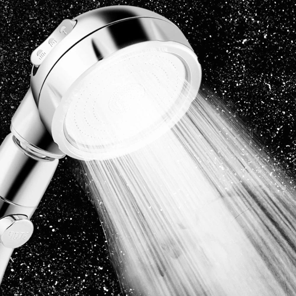 

Detachable Shower Head Ionic Handheld High-Pressure Water-Saving Filtration Hand Showerhead Bathroom Accessories High Quality